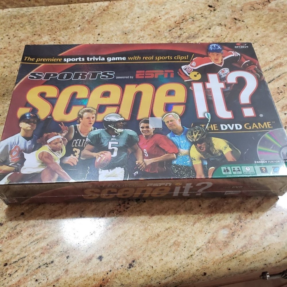 ESPN Scene It? NWT Sports DVD Game Sealed 2007